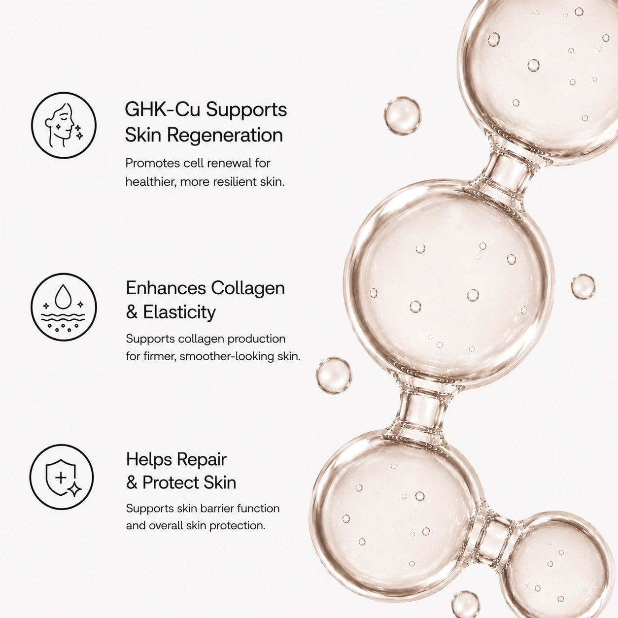 GHK-Cu compounded copper peptide
